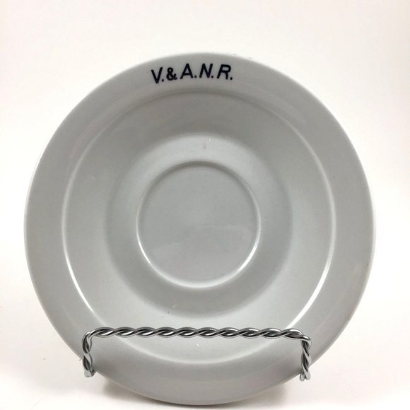 V & ANR V&ANR RAILWAYS Coffee Saucer Victoria & Australia National Railroad - Picture 1 of 4
